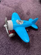 Blauw Green Toys Vliegtuig, Ophalen, Zo goed als nieuw