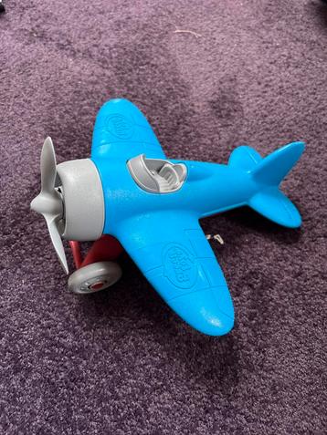 Blauw Green Toys Vliegtuig beschikbaar voor biedingen