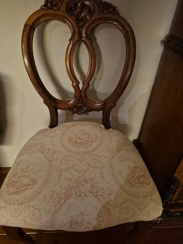 Biedermeier krakeling stoelen 3 stuks  beschikbaar voor biedingen