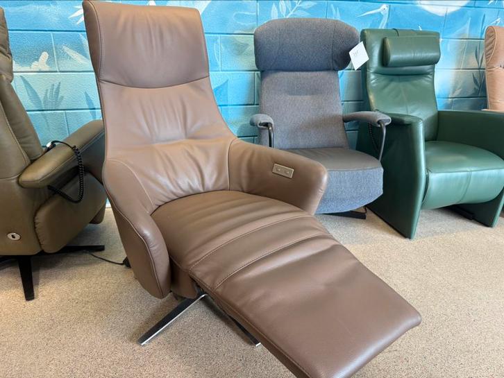 Gealux sta op stoel relaxfauteuil gratis bezorgd / garantie, Huis en Inrichting, Fauteuils, Nieuw, Leer, Verzenden