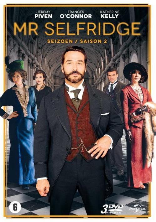 Mr Selfridge - Seizoen 2, Sealed Ned. Ondert. 3 dvd box, Cd's en Dvd's, Dvd's | Tv en Series, Nieuw in verpakking, Drama, Boxset