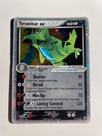 Pokemon Tyranitar EX #111/115, Ophalen of Verzenden, Zo goed als nieuw, Losse kaart