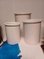 Franse Zalfpot 1000g 500g en 300g, Antiek en Kunst, Antiek | Keramiek en Aardewerk, Ophalen of Verzenden