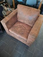 Comfortabele suède fauteuil, Ophalen, Minder dan 75 cm, Stof, 50 tot 75 cm
