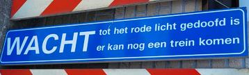 Origineel vintage NS - spoorwegen emaille bord beschikbaar voor biedingen