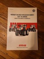 Tractor folder Steyr modelle im überblick, Ophalen of Verzenden, Gelezen