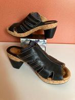 Gabor muiltjes zwart echt leer 36.5 zgan 😍mooi❤️☀️, Kleding | Dames, Verzenden, Zwart, Gabor, Sandalen of Muiltjes