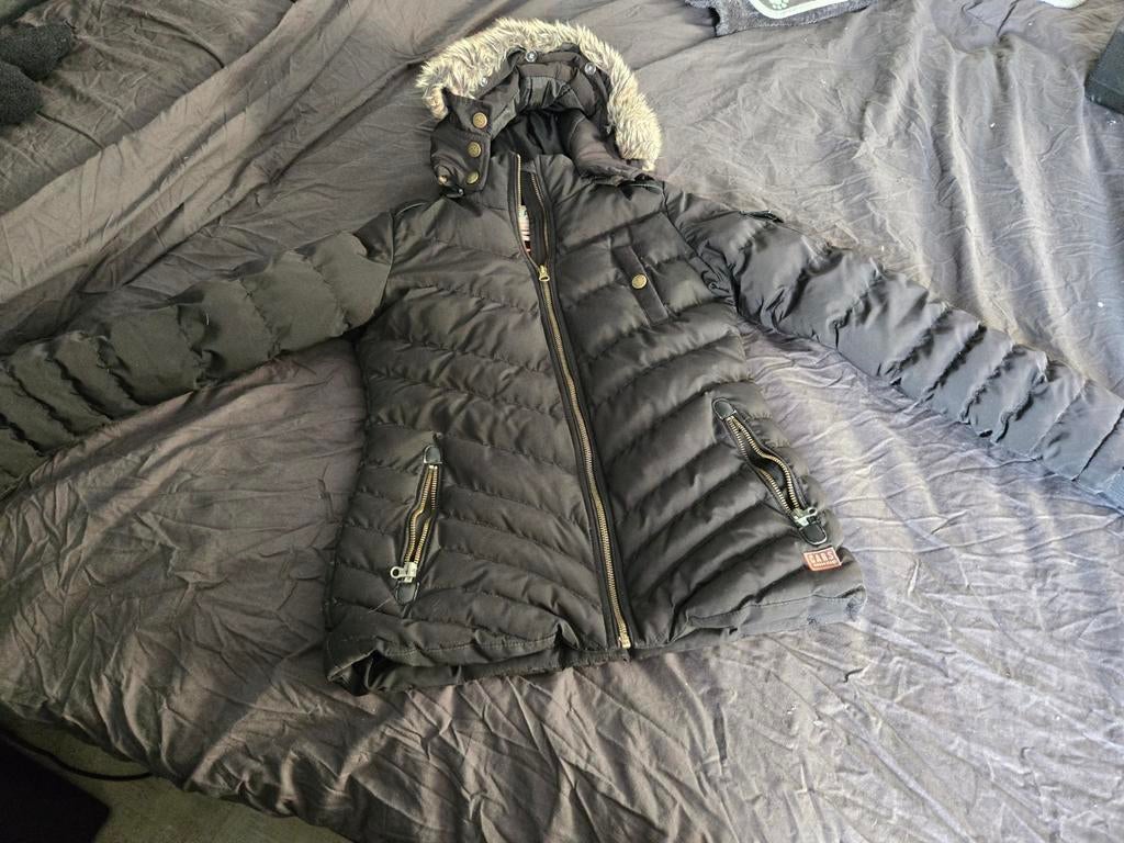 Zwarte Cars Jeans winterjas, Kleding | Heren, Jassen | Winter, Cars Jeans, Maat 48/50 (M), Zwart, Ophalen of Verzenden