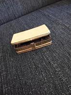 Antieke Portemonnee/ beursje met Koperen rand, Ophalen of Verzenden, Zo goed als nieuw, Bruin