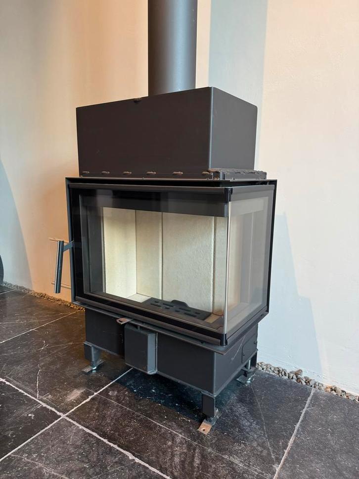 Heat Connect Inbouwhaard Rechts - Showroommodel, Huis en Inrichting, Haarden, Nieuw, Houthaard, Ophalen