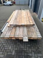 houten balken steigerdelen, Ophalen of Verzenden, Gebruikt, 250 cm of meer, Balken
