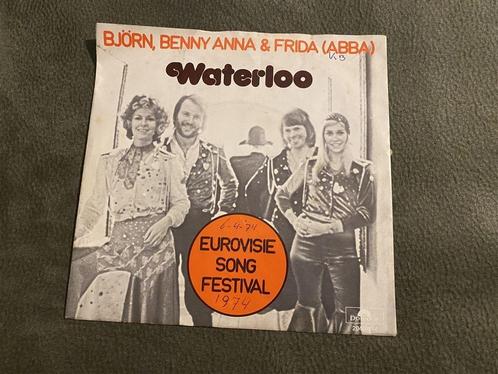 Abba Waterloo eurovisie song festival [325], Cd's en Dvd's, Vinyl Singles, Zo goed als nieuw, Pop, Ophalen of Verzenden