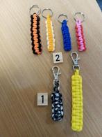 Paracord sleutelhangers handmade nieuw per stuk, Ophalen of Verzenden, Nieuw