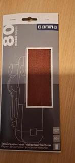 Gamma Schuurpapier vlakschuurmachine - 10 stuks, Doe-het-zelf en Verbouw, Schildersmaterialen, Ophalen of Verzenden, Nieuw, Kleding