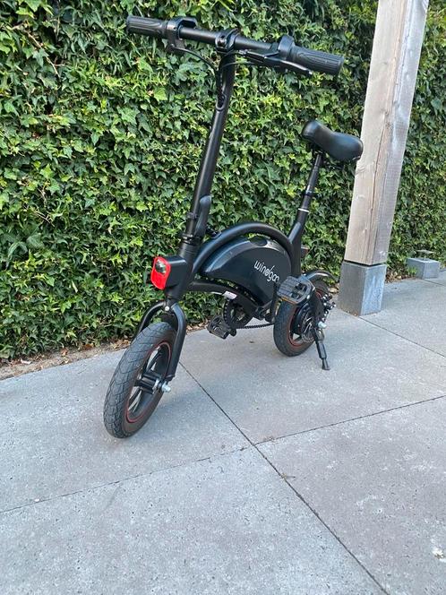 Windgoo B3 met trappers en gashendel, Fietsen en Brommers, Elektrische fietsen, Zo goed als nieuw, Overige merken, Minder dan 30 km per accu