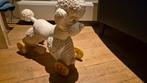 Vintage ride- on poodle- loopspeelgoed, Antiek en Kunst, Ophalen