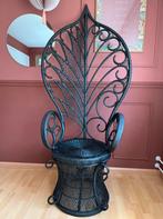Peacock Fauteuil, zeer goede staat, Pauwenstoel, Rotan, Ophalen, Minder dan 75 cm, Riet of Rotan, Zo goed als nieuw