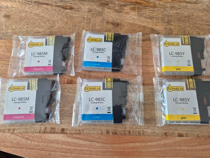 Nieuwe Inktpatronen - Brother LC-985, Computers en Software, Printerbenodigdheden, Nieuw, Cartridge, Ophalen