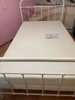 Nieuw wit bed 120x200 - twijfelaar of meisjesbed, Huis en Inrichting, Slaapkamer | Bedden, Ophalen, Wit, Nieuw, Twijfelaar