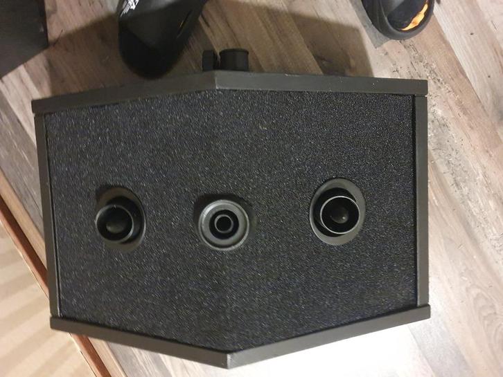 2 Sets Bose boxen , en 2 standaards nieuw en veel kabel 4 mm, Audio, Tv en Foto, Luidsprekers, Zo goed als nieuw, Center speaker