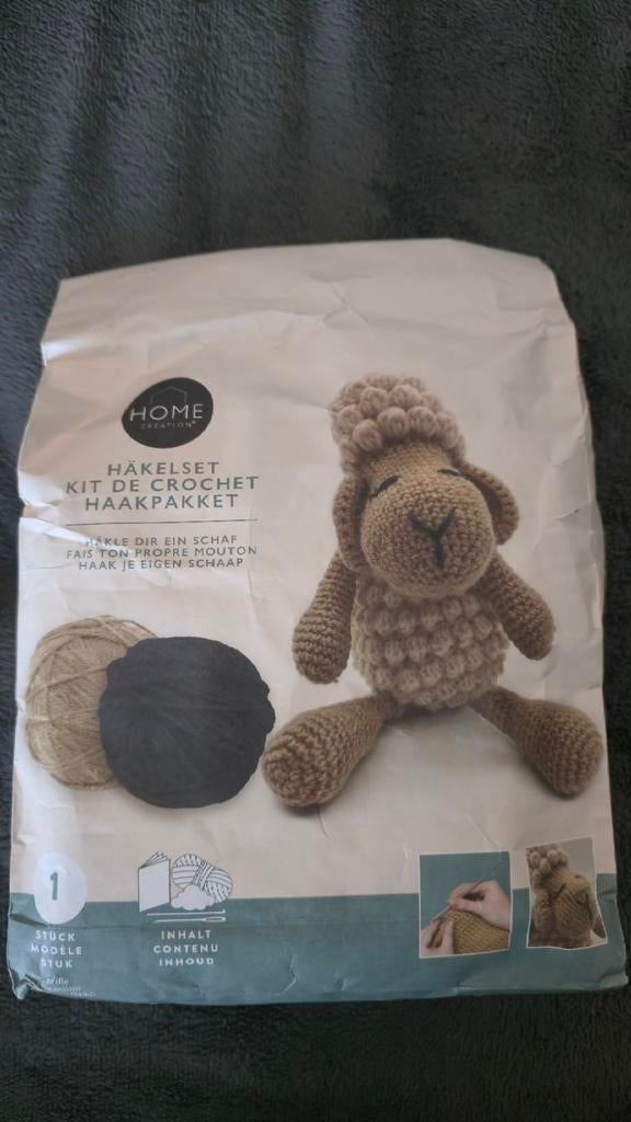 Haakset Schaap - Nieuw in verpakking, Hobby en Vrije tijd, Breien en Haken, Verzenden, Nieuw, Haken, Patroon of Boek