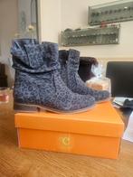 Enkellaarsjes, ZGAN, maat 41, 10 euro, Ophalen of Verzenden, Zo goed als nieuw, Zwart