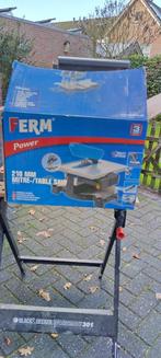 Zaagtafel- afkort zaag machine, Doe-het-zelf en Verbouw, Gereedschap | Zaagmachines, Ophalen, Gebruikt, Ferm MSM1033, Afkortzaag