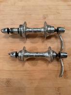Campagnolo C-Record naven 36 spaaks met snelspanners, Ophalen of Verzenden, Gebruikt, Racefiets, Wiel