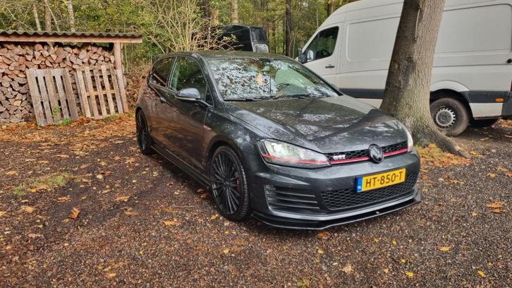 Volkswagen Golf 2.0 TSI 162KW 3D 2016 Zwart, Auto's, Volkswagen, Particulier, Golf, ABS, Achteruitrijcamera, Airbags, Airconditioning