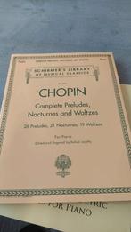 Chopin Complete preludes Nocturnes and Waltzes, Klassiek, Ophalen of Verzenden, Zo goed als nieuw, Artiest of Componist