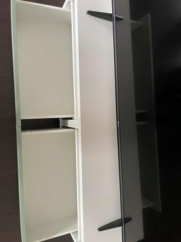 IKEA Besta TV kast - lichtgrijsgroen - 120cm - afbeelding 3