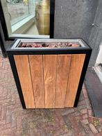 Easyfires Vuurzuil Rectangle 8030100 cm, Tuin en Terras, Vuurtafels, Ophalen of Verzenden, Zo goed als nieuw