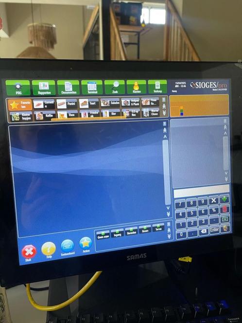 Kassa Sam4S Forza 115s met bonprinter, Computers en Software, Overige Computers en Software, Zo goed als nieuw, Ophalen