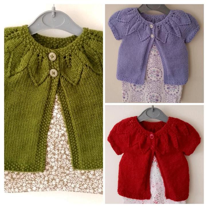 baby vestje en jurkje, 0-3 maand, drie verschillende setjes, Kinderen en Baby's, Babykleding | Maat 50, Nieuw, Meisje, Jurkje of Rokje