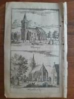 019-020 / Watwey of Wadway - Westblokker gravure uit 1732, Antiek en Kunst, Ophalen of Verzenden