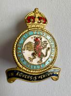 WW2 RAF Station Valley badge, Ophalen of Verzenden, Luchtmacht, Engeland, Embleem of Badge