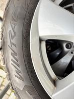 Set 5x112 Borbet velgen Vredestein winterset 205/55 R16 M+S, Ophalen, Gebruikt, Banden en Velgen, 17 inch