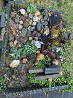 GRATIS partij keien, natuurstenen, kiezels, tegels,maaskeien, Ophalen, Overige materialen, Gebruikt, Kei