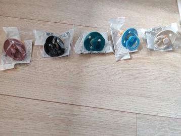 Bibs latex spenen maat 2 nieuw in verschillende kleuren  beschikbaar voor biedingen