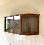 Hangvitrine Janine, uniek art deco stijl kastje, Huis en Inrichting, Met deur(en), 100 tot 150 cm, Ophalen of Verzenden, Zo goed als nieuw