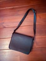 Stijlvolle leren schoudertas – nieuw, nooit gebruikt, Ophalen of Verzenden, Nieuw, Zwart, Leer
