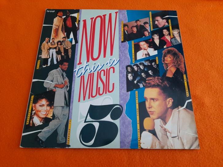 Now This Is Music 5 - diverse artiesten (2LP 1986), Cd's en Dvd's, Vinyl | Verzamelalbums, Gebruikt, Pop, 12 inch, Ophalen of Verzenden