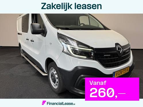 Renault Trafic 2.0 DSL 6 persoons DC Euro 6 DC Airco Navigat, Auto's, Bestelauto's, Bedrijf, Lease, Financial lease, ABS, Airbags