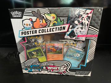 Black Bolt & White Flare poster collection beschikbaar voor biedingen