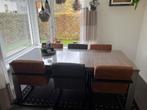 Eetkamertafel, Huis en Inrichting, Tafels | Eettafels, Ophalen, 200 cm of meer, 50 tot 100 cm, Zo goed als nieuw