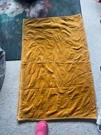 Okerkleurige plaid 1:60x2:60cm, Ophalen of Verzenden, Zo goed als nieuw