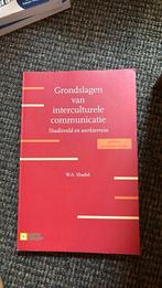 W.A. Shadid - Grondslagen van interculturele communicatie, W.A. Shadid, Sociale wetenschap, Ophalen of Verzenden, Zo goed als nieuw