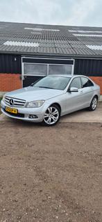 Mercedes-Benz C-Klasse 2.2 CDI C200 Sedan 2008 Grijs, Auto's, 1800 kg, Zwart, 4 cilinders, Bedrijf