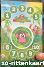 Monkey town rittenkaart, Drie personen of meer, Ticket of Toegangskaart