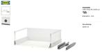 Nieuwe IKEA Maximera lade 60x45 cm, Huis en Inrichting, Ophalen, Wit, Nieuw, 50 tot 100 cm